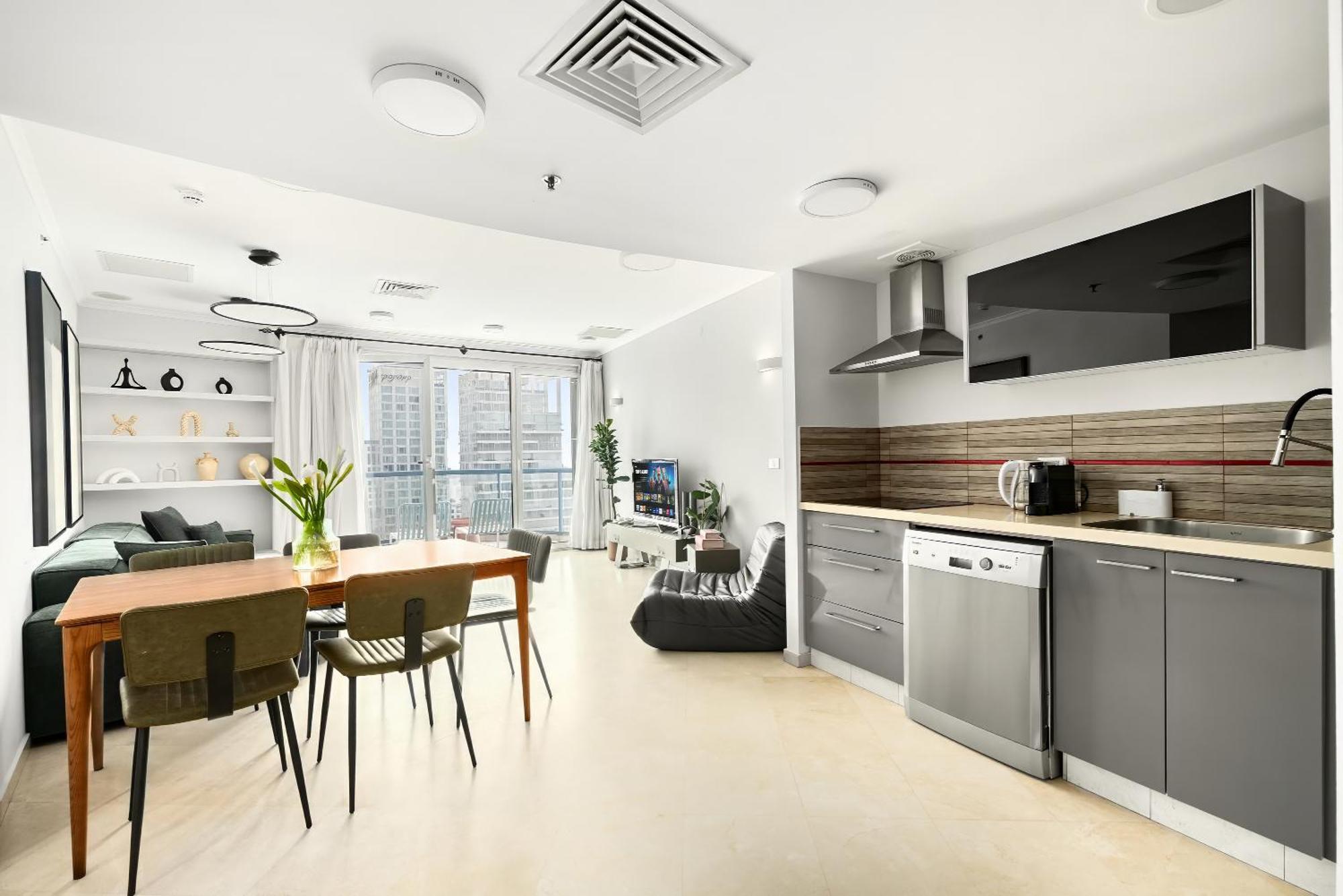 Superb Beachfront Apartments With Shelter By Sea N' Rent Tel Aviv Exterior photo