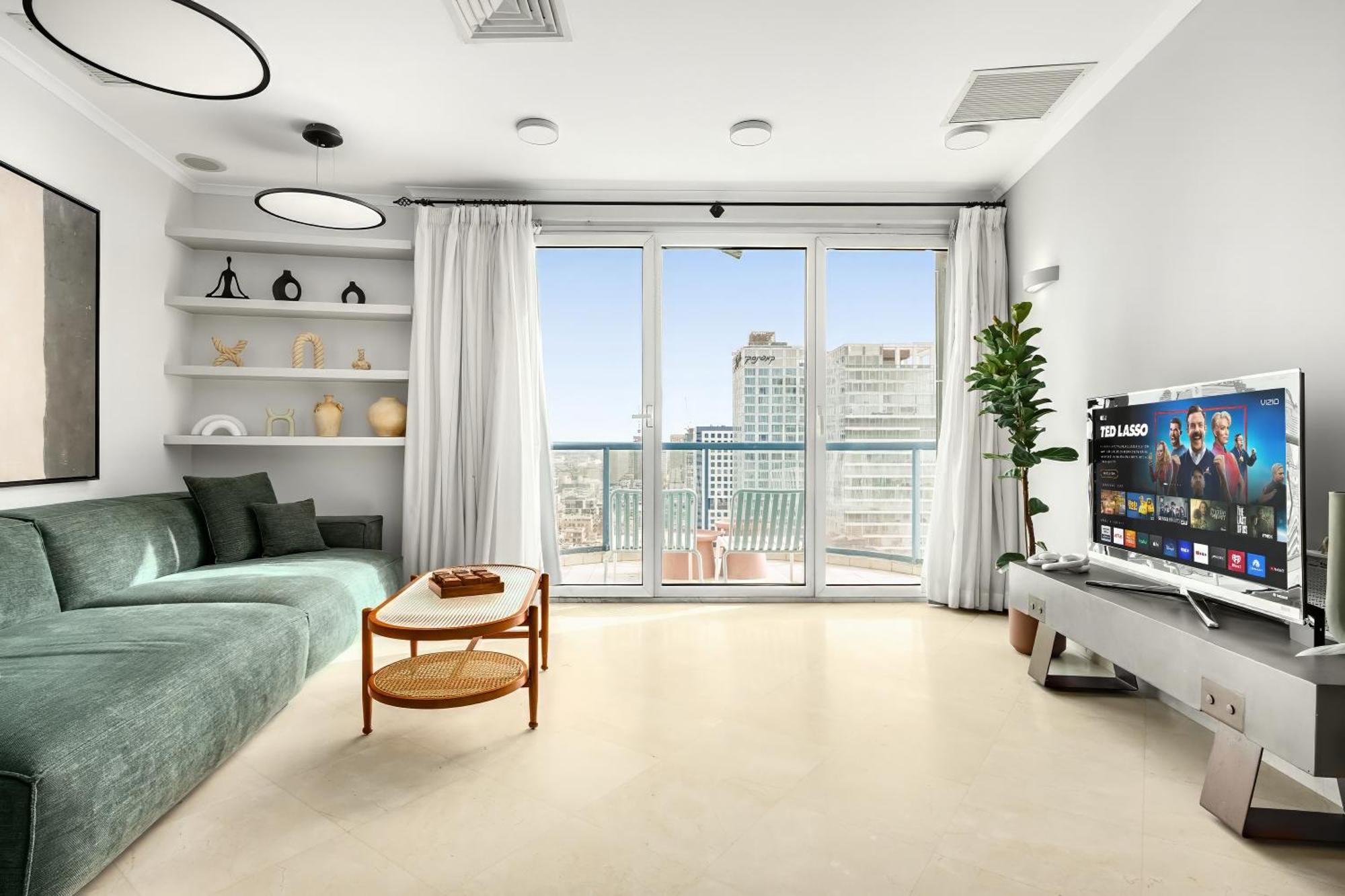 Superb Beachfront Apartments With Shelter By Sea N' Rent Tel Aviv Exterior photo